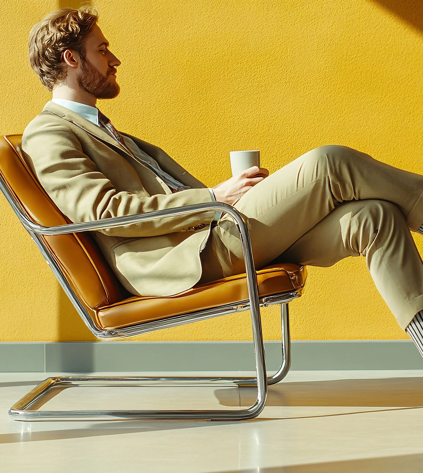 features_man_sitting_infront_of_yellow_wall_with_coffee